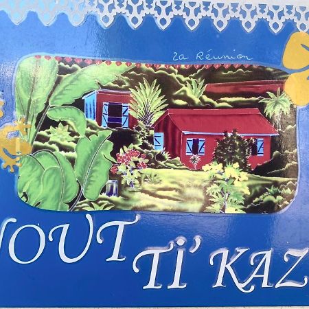 Ferienwohnung Nout Ti Kaz Le Bains Étang-Salé les Bains Exterior foto